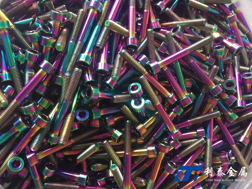 鈦內六角螺栓、鈦螺母、標準件、鈦螺絲 